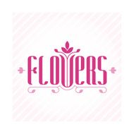 Flowers - elegance logo template for flower shop or boutique N3