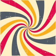 Abstract Colorful Hypnotic Background