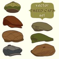 Tweed caps