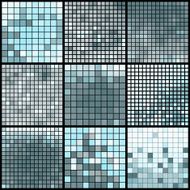 Abstract mosaic background N16