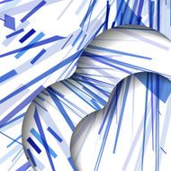 Abstract pattern of lines N77