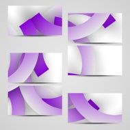 Vector business-card set for your design N73