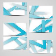 Vector business-card set for your design N74