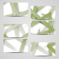 Vector business-card set for your design N75