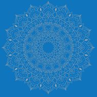 Mandala Round Ornament Pattern Vintage decorative elements N6