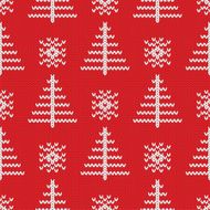 Knitted seamless pattern background Vector illustration N2