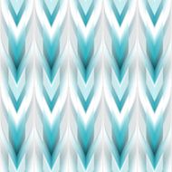 Vector seamless ikat ethnic pattern N21