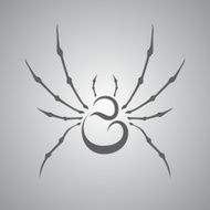 spider web art theme N2