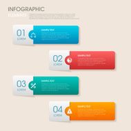 modern vector abstract step lable infographic elements N22