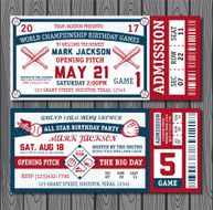 Baseball labels