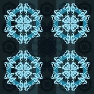 Abstract pattern antique ornament