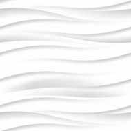 White seamless texture Wavy background Interior decoration N3