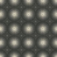dotted monochrome geometric seamless pattern