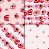 Seamless Floral Pattern N663