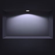Dark niche for presentations N3