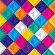 Diamond Pattern Colorful