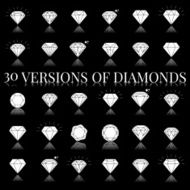 Diamond Icons Set N2