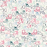 Background of fashion women&#039;s shoes N2