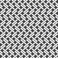 Seamless pattern of intersecting polygonal line