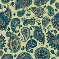 Paisley seamless pattern N48