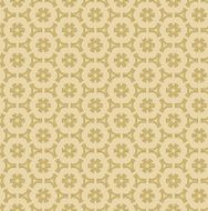 vintage hexagonal flower pattern