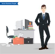 young man in business suit N5