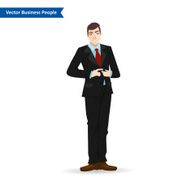 young man in business suit N7