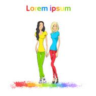 Couple Lesbian Girl Same Sex Marriage Relationships