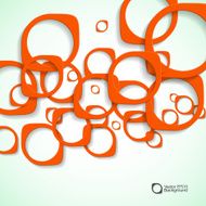 Abstract background of colored rounded bulk items N2