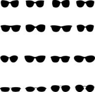 glasses silhouette N8