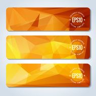 Abstract vector header banners N92