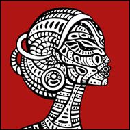 Profile of beautiful African woman N5