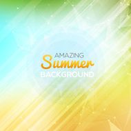 Summer abstract background template poster