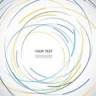 Vector abstract color line and circle background N13