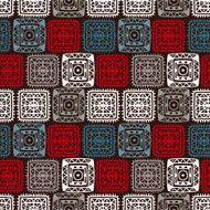 Abstract ethnic seamless pattern N14