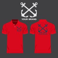 Color men t-shirts Design template Vector illustration N5
