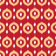 Vector seamless ikat pattern N26