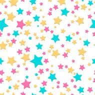 Bright stars seamless texture