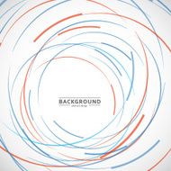 Vector abstract color line and circle background N15