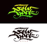 New York lettering print