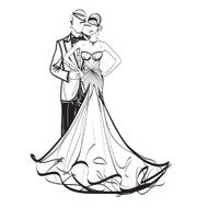 Wedding Couple N25