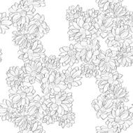 Daisy bouquet pattern N2