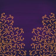 Vintage Congratulations card with lace ornament N24