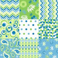 seamless patterns with fabric texture N11