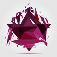 Crushed geometric object