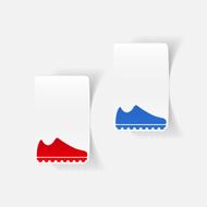 realistic design element sneakers N69