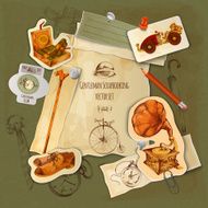 Gentlemen Scrapbooking Set N2