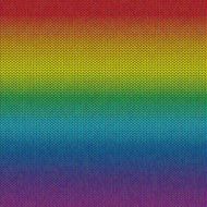 Rainbow knitted background