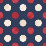 Seamless polka dots pattern N3