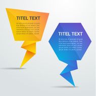 Origami speech vector